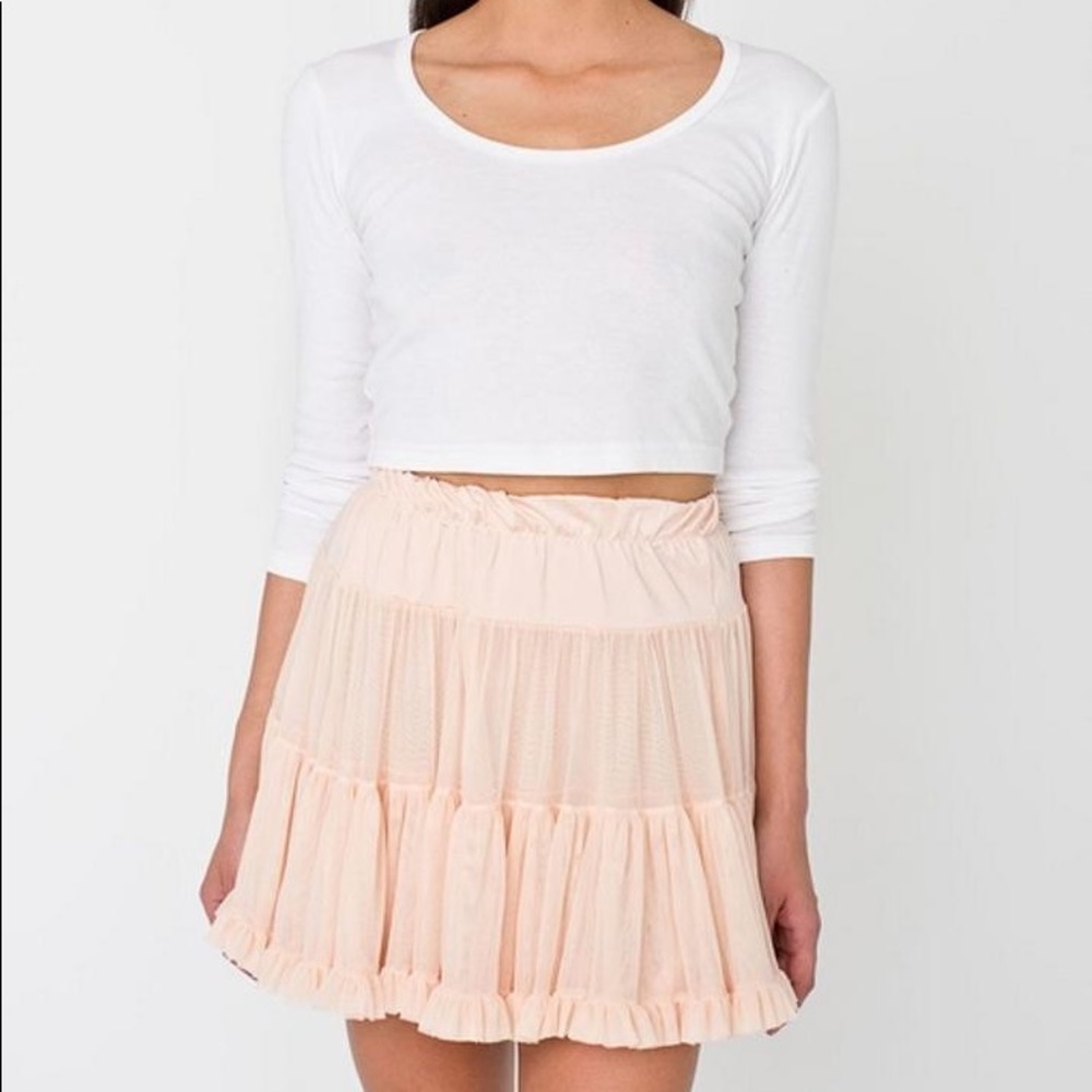 American Apparel Ballet Pink Petticoat